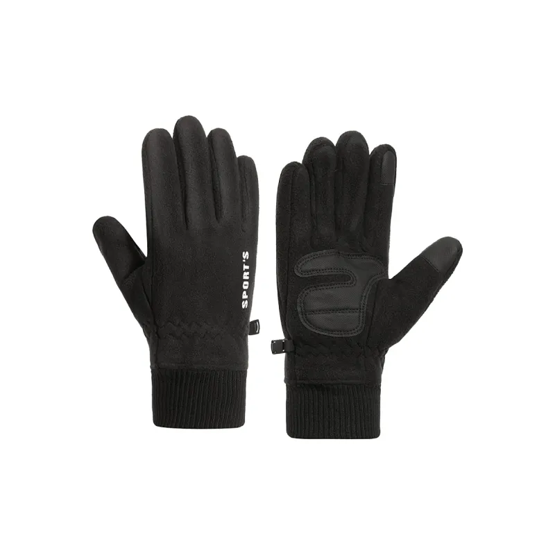 BSELEON Riding Equipment Cycling Glove Unisex Polar Fleece One Size-0