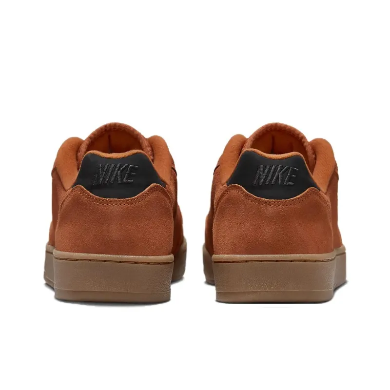 Nike Grandstand 2 Anti Slip Wear Resistant Low Top Skateboard Shoes Men's Reddish Umber-4