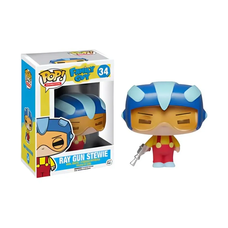 Funko POP! Collection TELEVISION Family Guy Ray Gun Stewie Chibi Figures-3