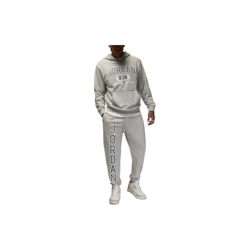 Jordan Dri Fit Knitted Sweatpants Men's Gray-2