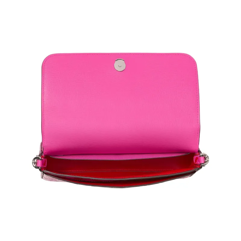 Kate Spade Leather Wallet Crossbody Bag Women's Pink Multicolor-3