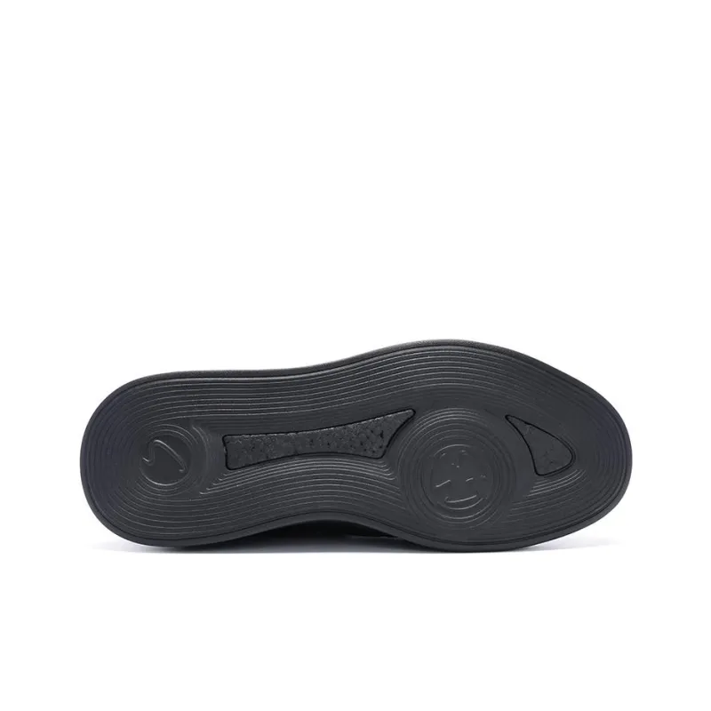 Satchi Wear resistant Lightweight Breathable And Non slip. Low Top Skateboard Shoes Men's Black 4CM-5