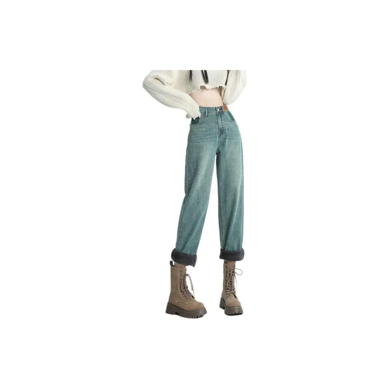 Weixi Jeans Women's Vintage Green-2