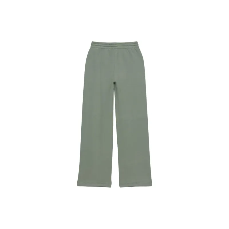 ARITZIA Sweatfleece Cozy Fleece Boyfriend Basic Wide Sweatpant Knitted Sports Pants Women's Smoky Sage-1