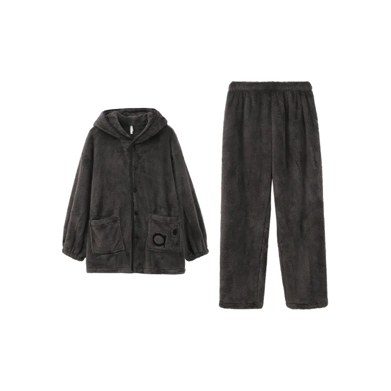 Aannsfam Pajama Set Men's Whale Gray-0