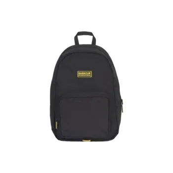 BARBOUR Polyester Backpack Medium Size Men's Black