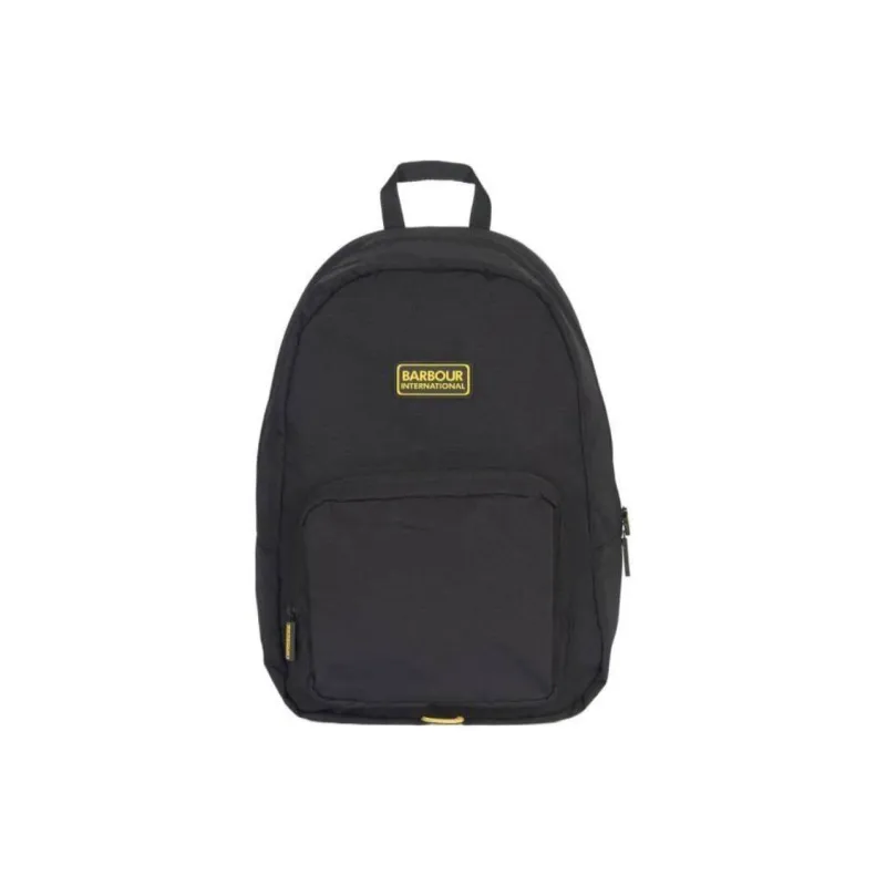 BARBOUR Polyester Backpack Medium Size Men's Black-0