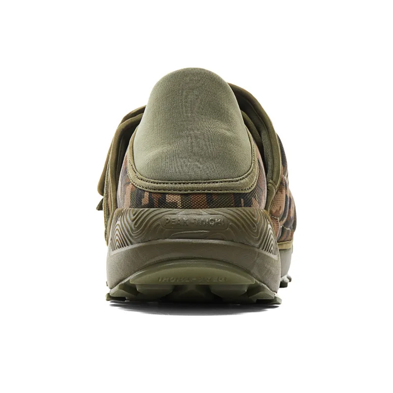 PEAK Low Top Casual Shoes Men's Green Camouflage-4