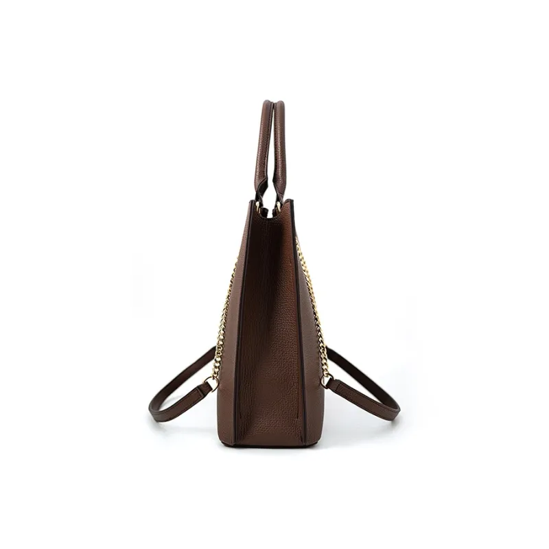 Vigno Synthetic Leather One Shoulder Handbag Regular Women's Brown/Khaki/Apricot/Black/Umber-3