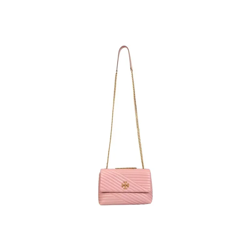 TORY BURCH Kira Leather Crossbody Bag, Shoulder Bag Women's Pink-1