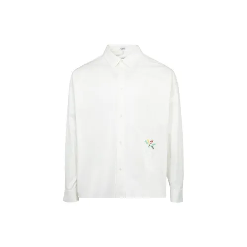 LOEWE Shirts Men White