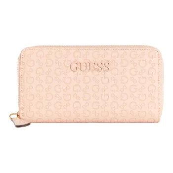 GUESS Artificial Leather Wallet Medium Size Women's Pink