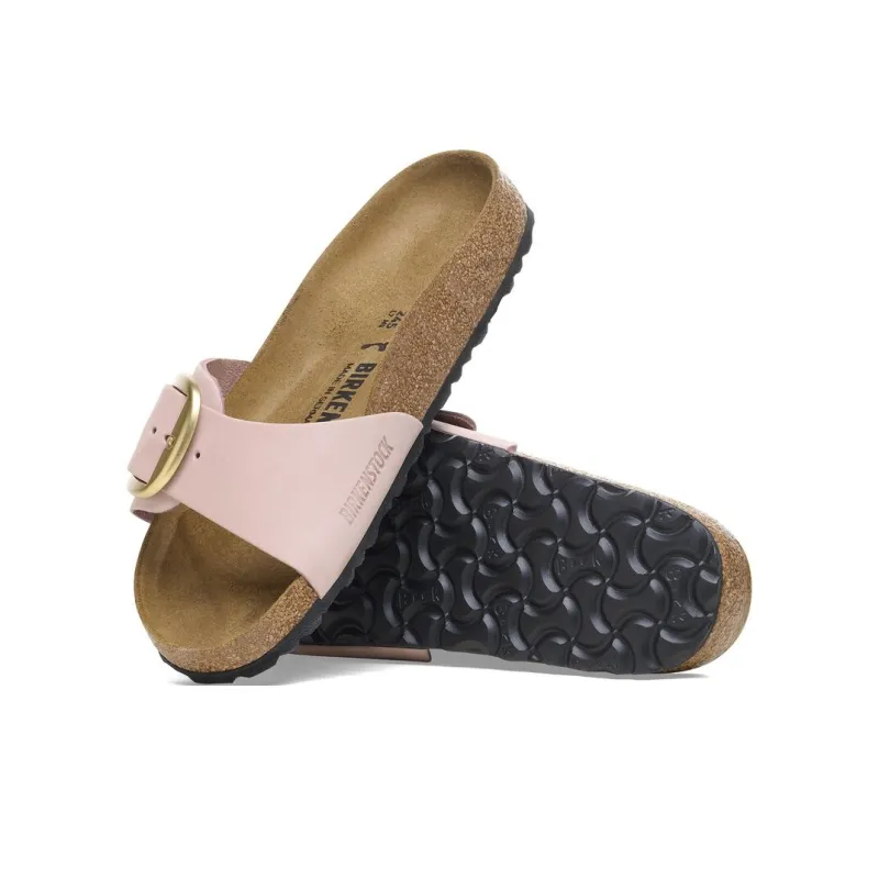 Birkenstock Madrid Big Buckle EVA Abrasion-Resistant Slide Slippers Women's Pink-4