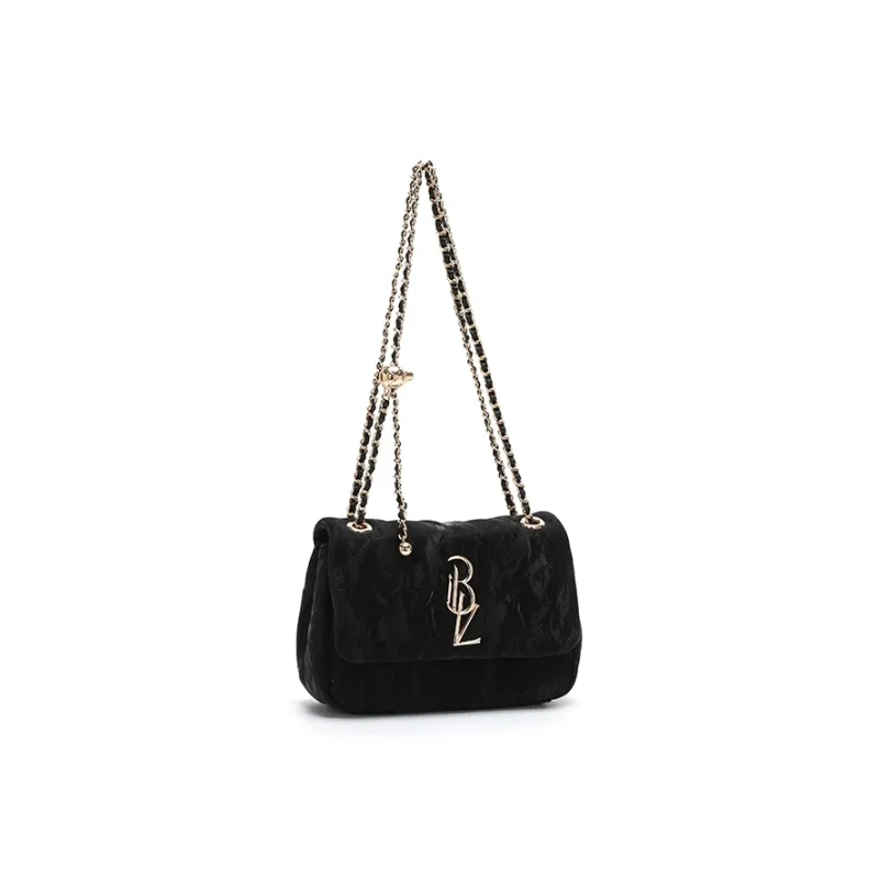 BETTINA VIVIAN PU Shoulder Bag Regular Women's Black-1