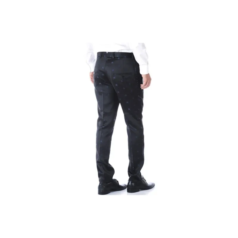 DANIELE ALESSANDRINI Casual Pants Men's Black-2