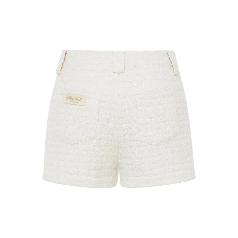 D'zzit Casual Shorts Women's Bleached White-1