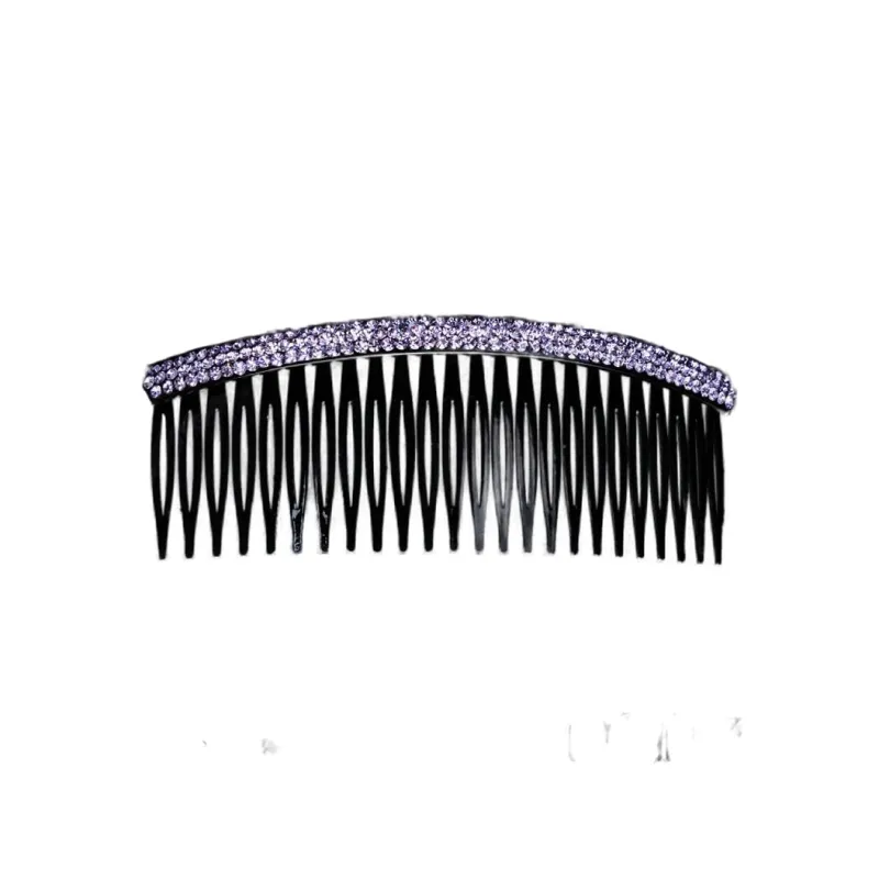 Left Europe Artificial Rhinestone Hair Clips Women's-3