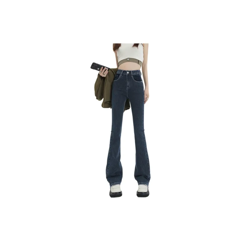Weixi Jeans Women's Blue Gray-1