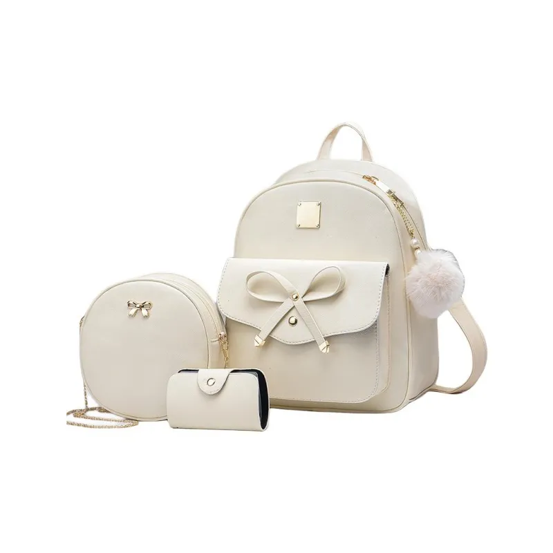 Weymond Artificial Leather Backpack Regular Women's Multicolor-6