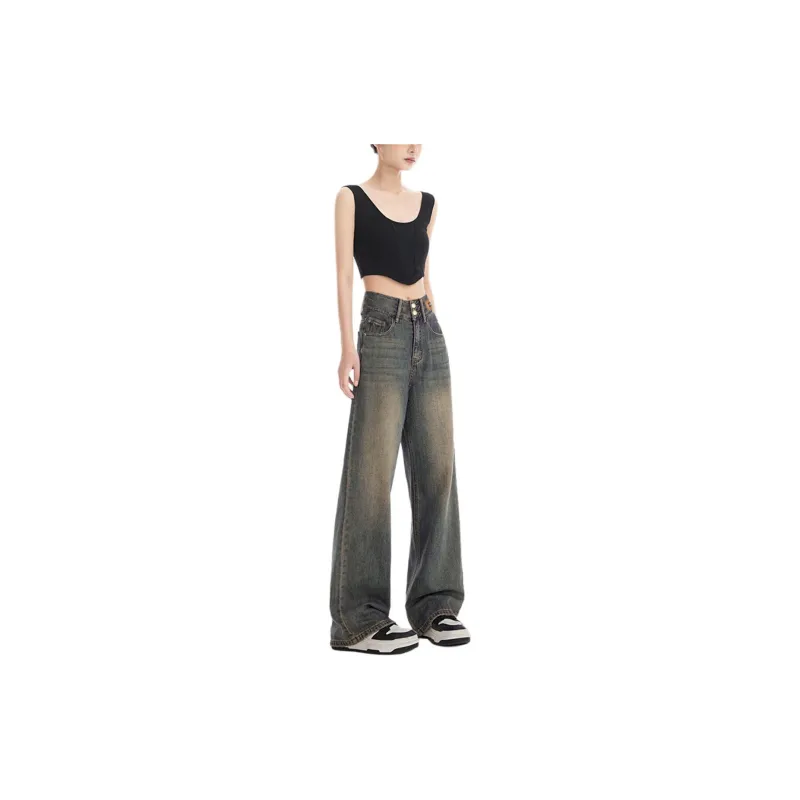 Weixi Jeans Women's Washed Color-6