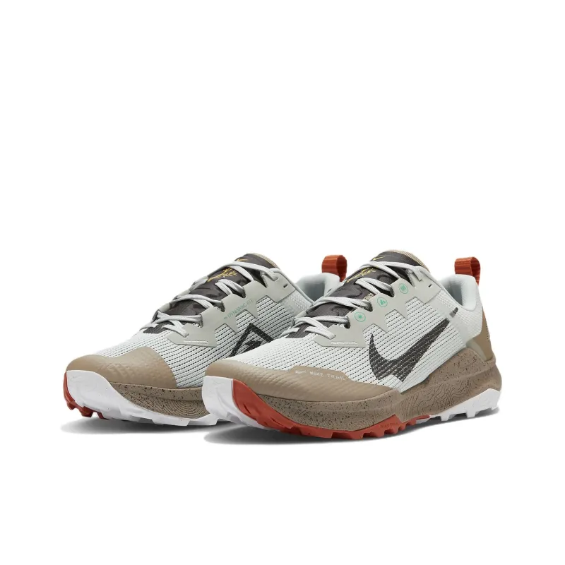 Nike Wildhorse 8 Slip Resistant Low Top Running Shoes Men's Gray-2