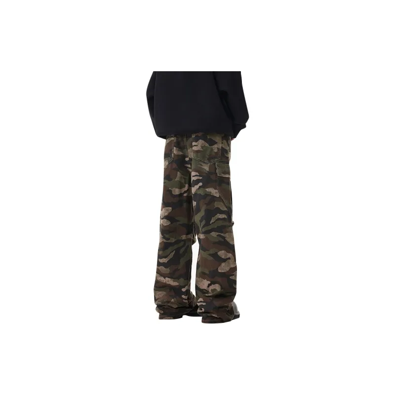 FOREVER 21 Cargo Pants Unisex Camouflage-1