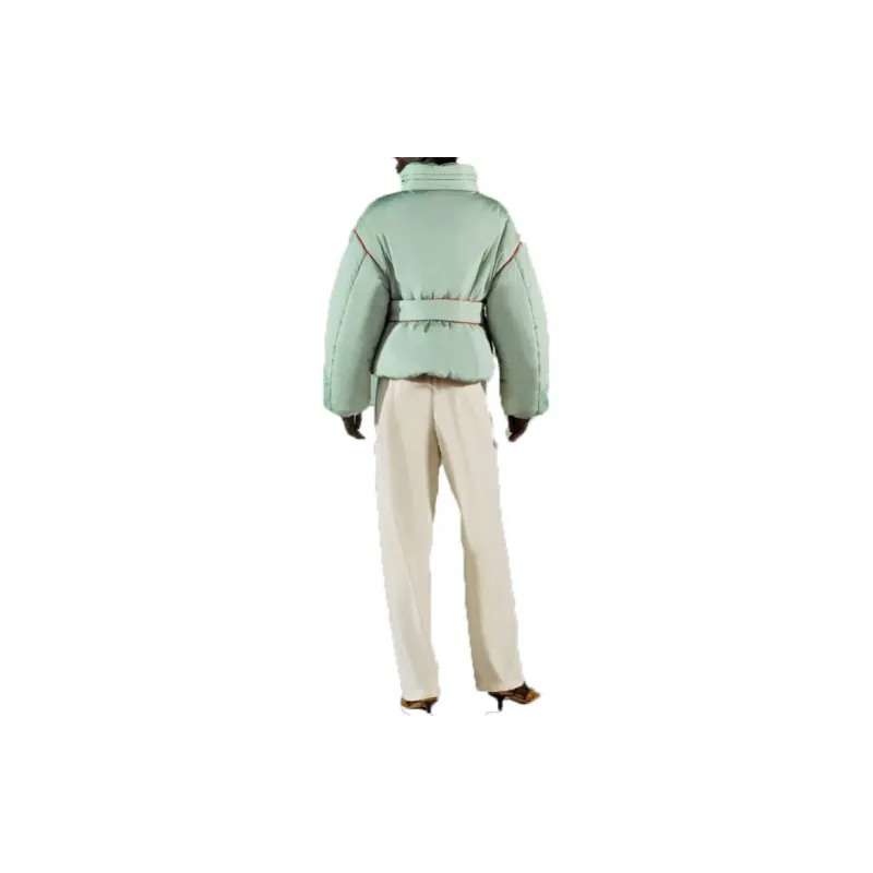 GUCCI x Adidas Originals SS22 Down Coat Women's Mint Green-1