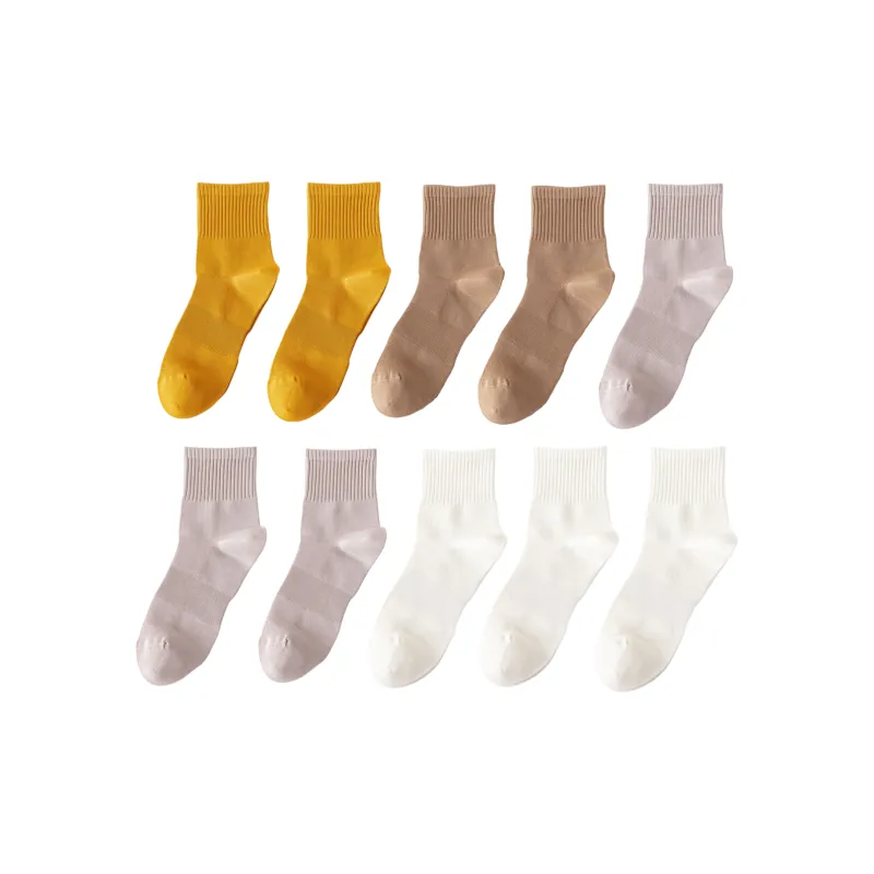 Yalu Mid Calf Socks Men's 10 Pack-4