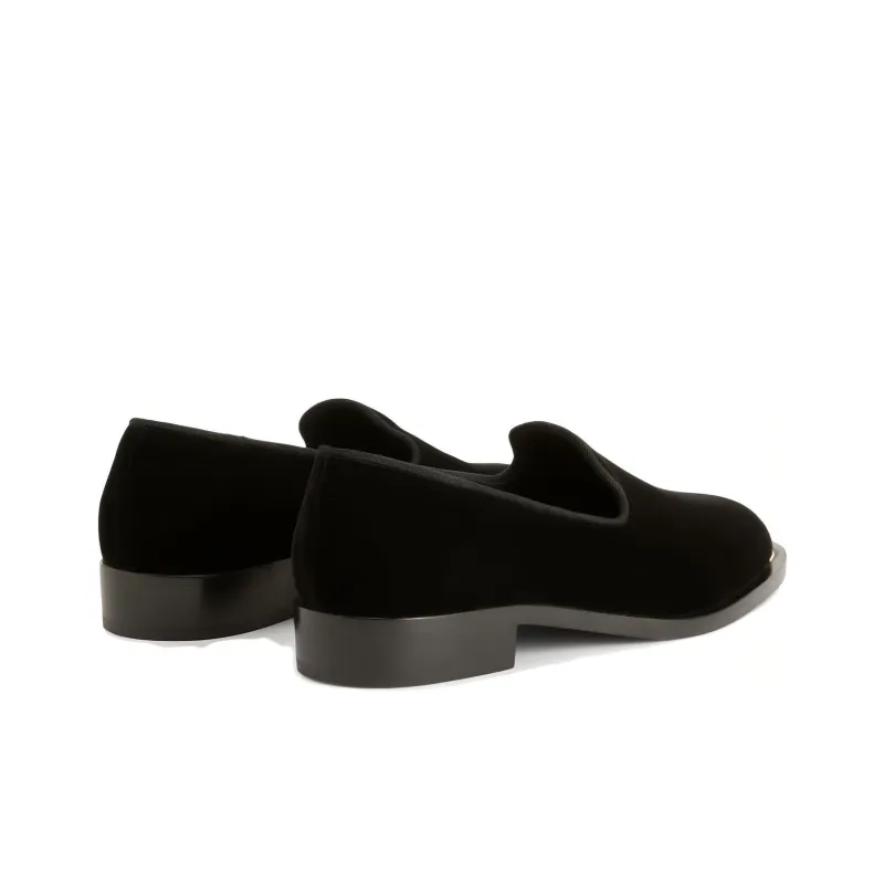 giuseppe zanotti Lydia Velvet Loafers-3
