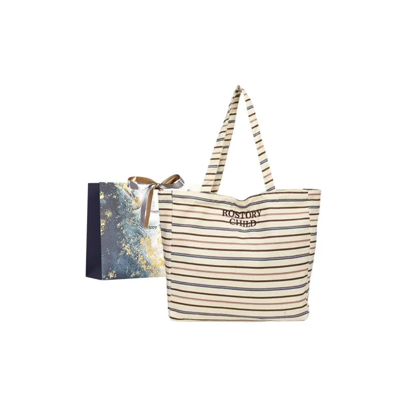 Iman's House Strips Totes Handbag Shoulder Bag Regular Women's Multicolor-6