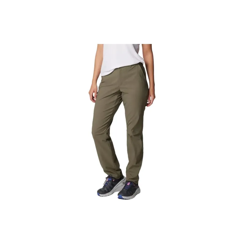Columbia Leslie Falls Casual Pants Women's Stone Green-1