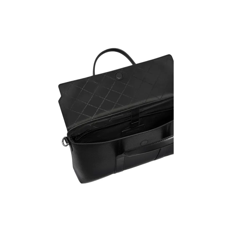 MICHAEL KORS Cooper Pebbled Leather Briefcase-3