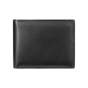 Yalu Genuine Leather Wallet, Card Holder, Money Clip Anti Magnetic RFID Coin Purse Men's Black/Coffee