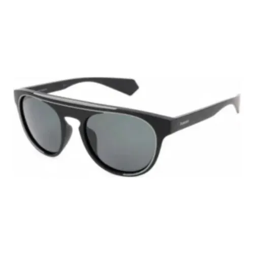 Polaroid Polycarbonate Aviator Sunglasses Unisex Black