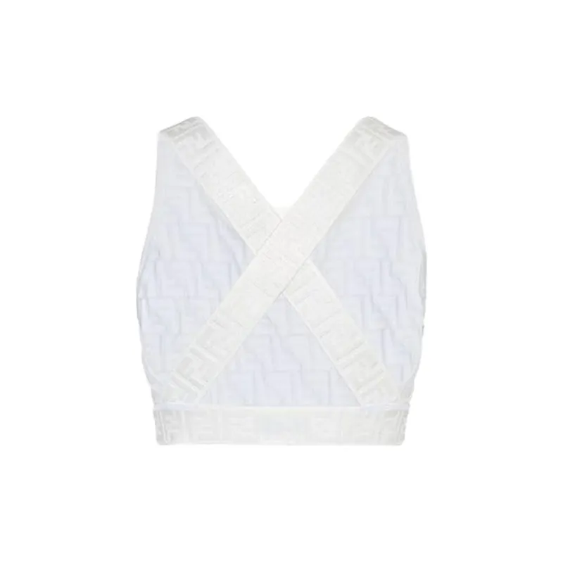 FENDI Tank Tops Women's White-1