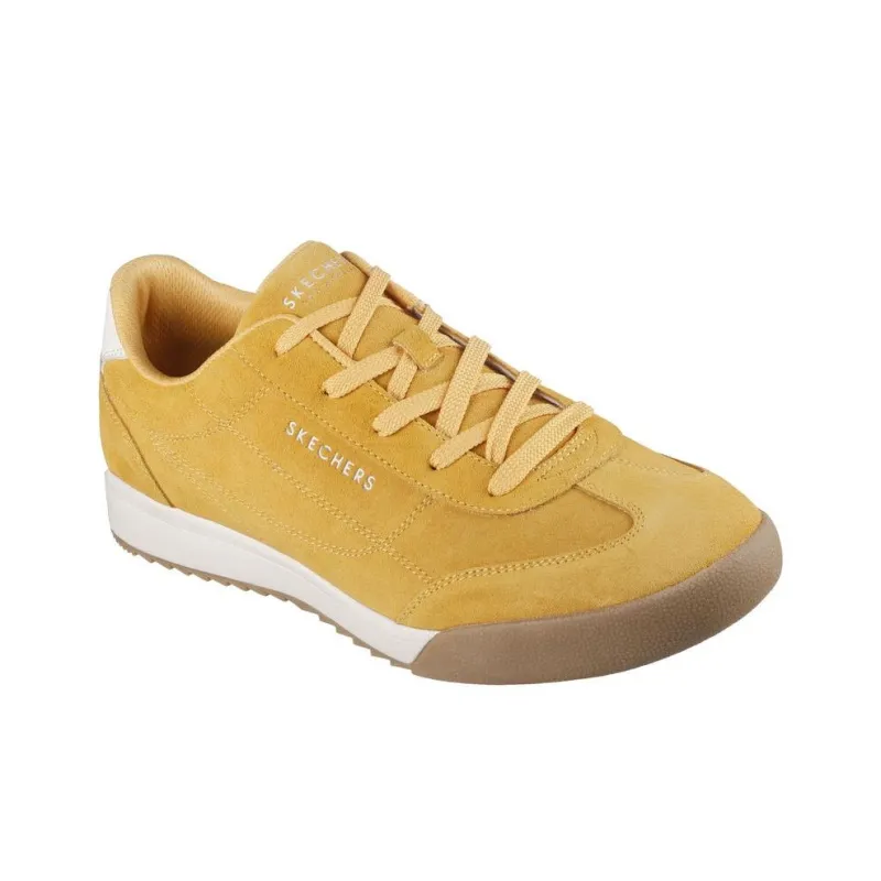 Skechers Street Wear Resistant Low Top Casual Shoes Men's Yellow-2
