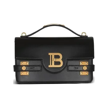 BALMAIN B Buzz 24 Logo Detailed Shoulder Bag