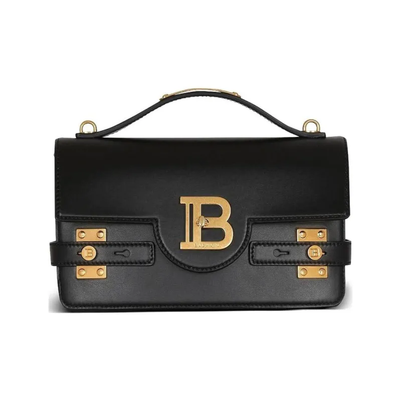 BALMAIN B Buzz 24 Logo Detailed Shoulder Bag-0