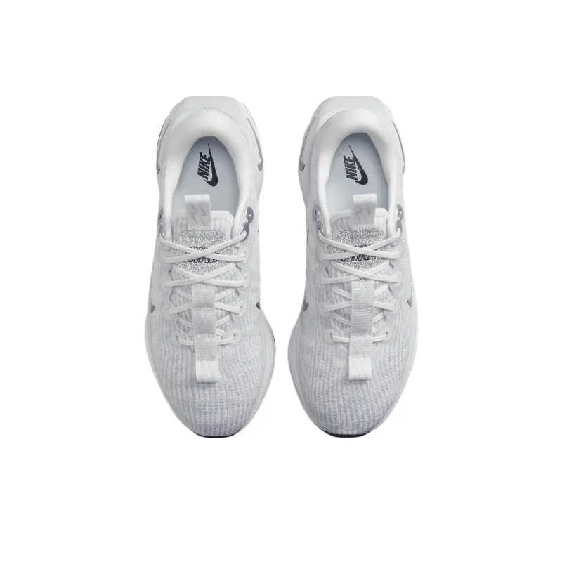 Nike Motiva Premium Summit White Pure Platinum Black Metallic Silver Women's-3