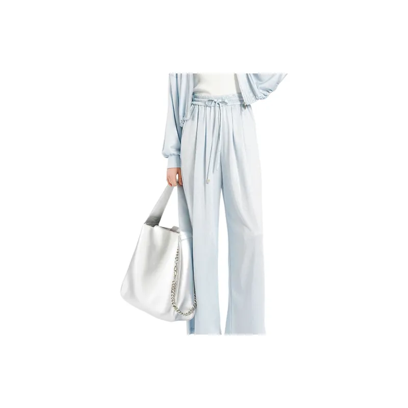 BESIONIA SS24 Casual Pants Women's Light Blue-4