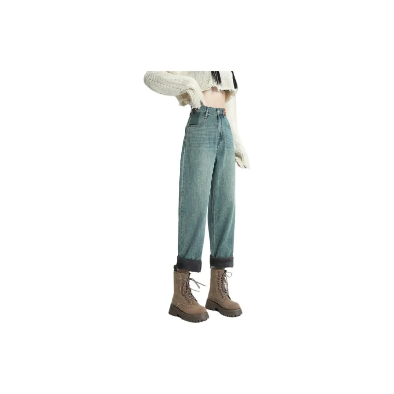 Weixi Jeans Women's Vintage Green-4
