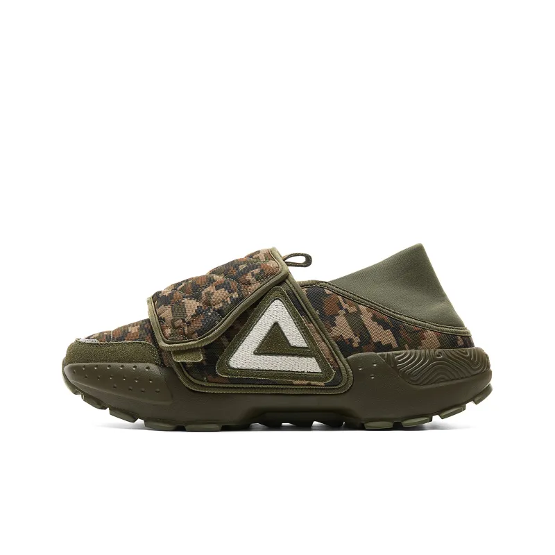 PEAK Low Top Casual Shoes Men's Green Camouflage-0