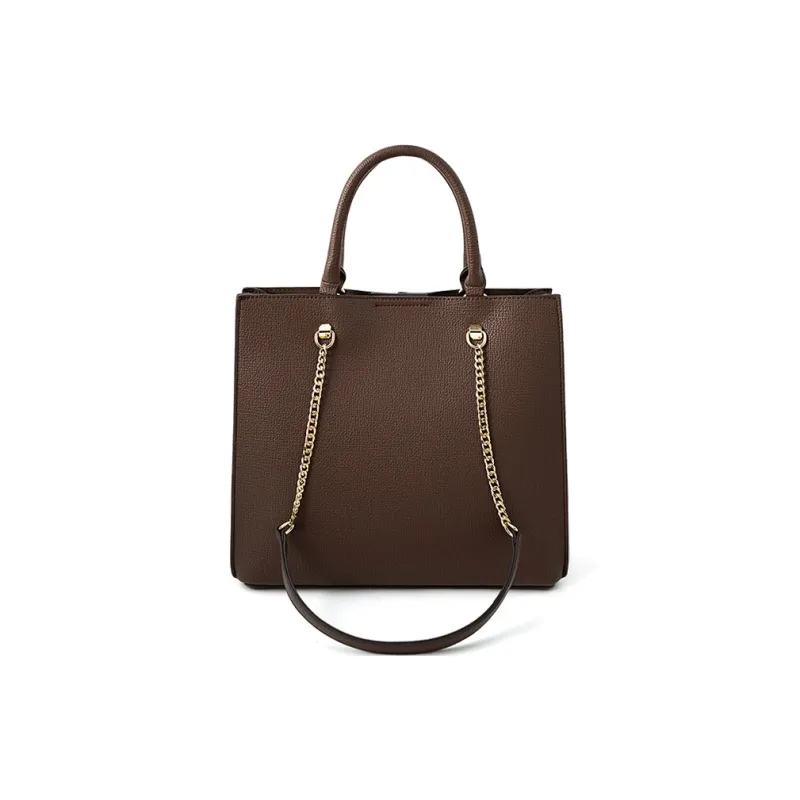 Vigno Synthetic Leather One Shoulder Handbag Regular Women's Brown/Khaki/Apricot/Black/Umber-0