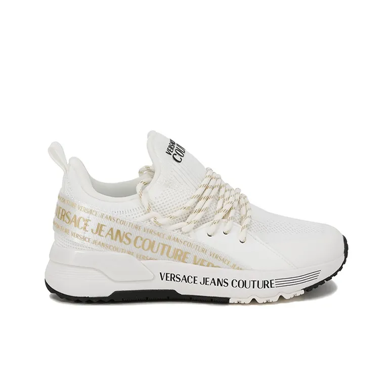 VERSACE JEANS COUTURE Low Top Casual Shoes Women's White-1