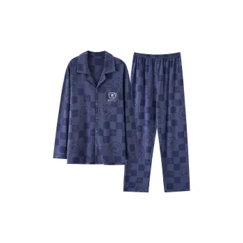 Pretty Lady Pajama Set Men's Indigo
