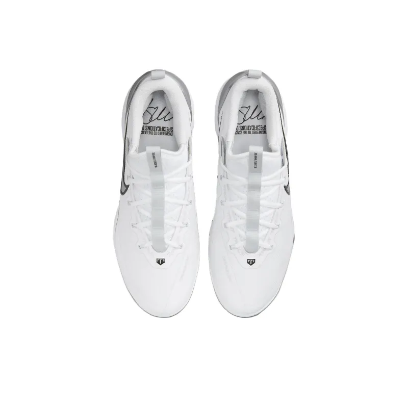 Nike Force Trout 9 Elite Mcs White Black Pure Platinum Metallic Silver-3