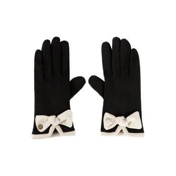 SIGGI STUDIOS Polyester Elastane Knit Gloves Women's Beige