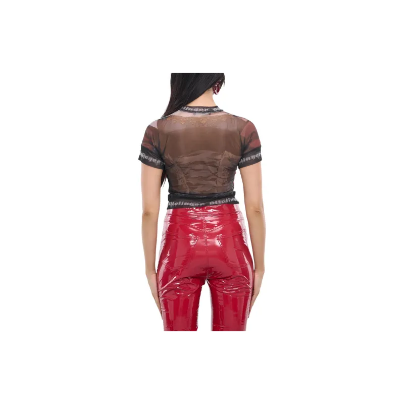 Ottolinger Mesh T Shirt 'Dirndl Print'-1