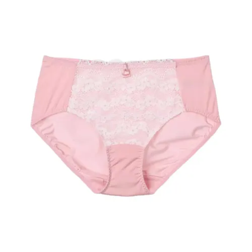 Fandecie Underpants Women's 1 Pack Light Pink