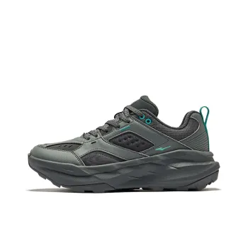 Erke Exploring Cushioning Rebound Wear Resistant Low Top Casual Shoes Women's Steel Gray Carbon Gray